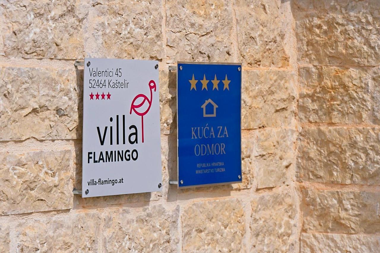 Villa Flamingo Kaštelir Exteriör bild