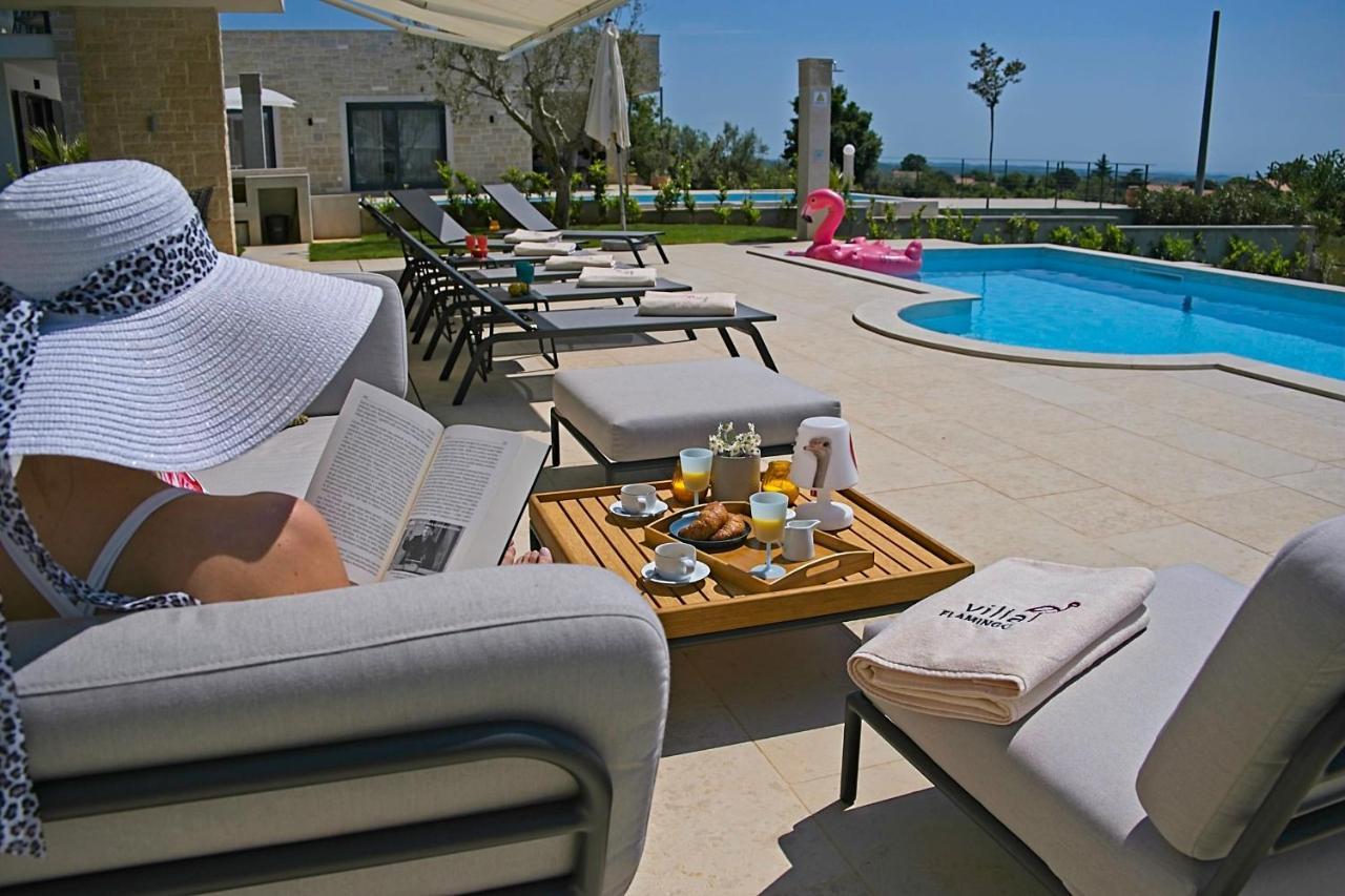 Villa Flamingo Kaštelir Exteriör bild